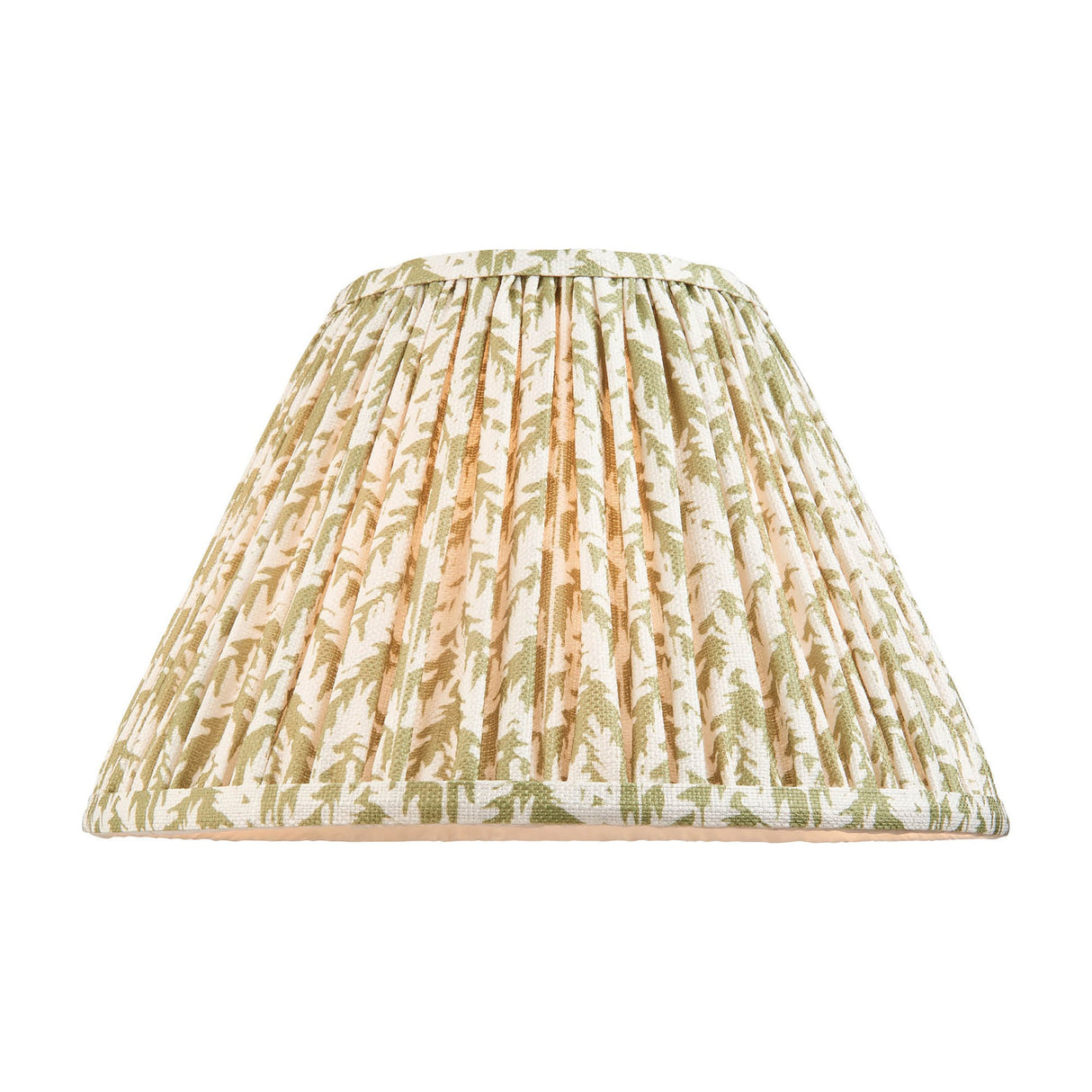 Leaf Pleated Fabric Lamp Shade