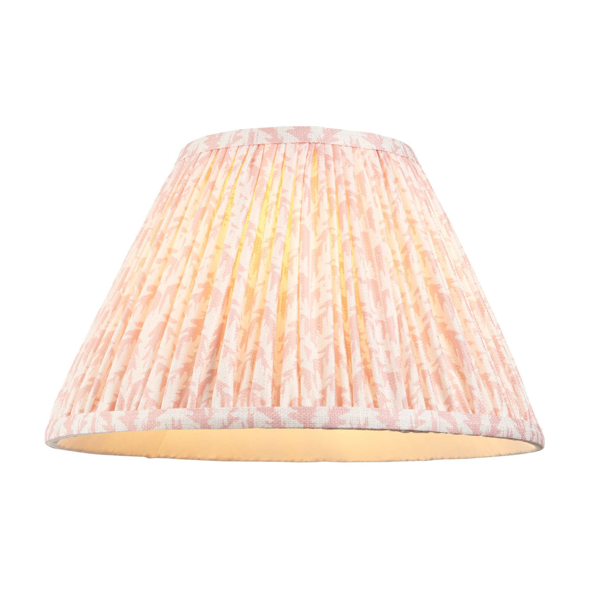 Leaf Pleated Fabric Lamp Shade