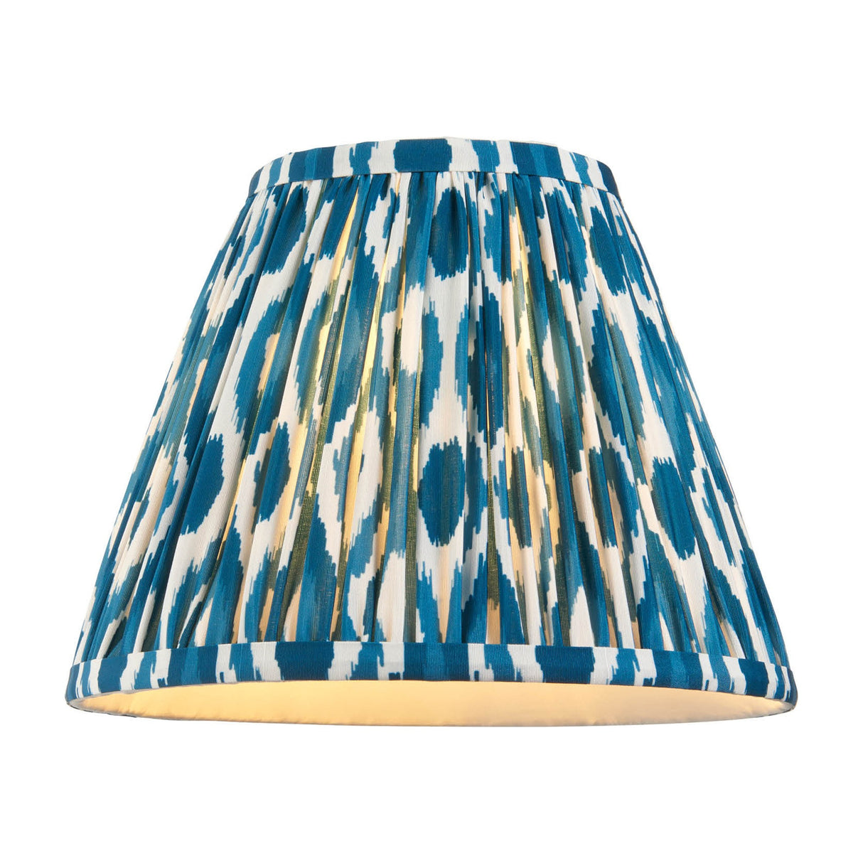Ikat Pleated Lamp Shade