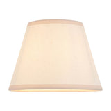 Ivy Tapered Fabric Lamp Shade – Almond White
