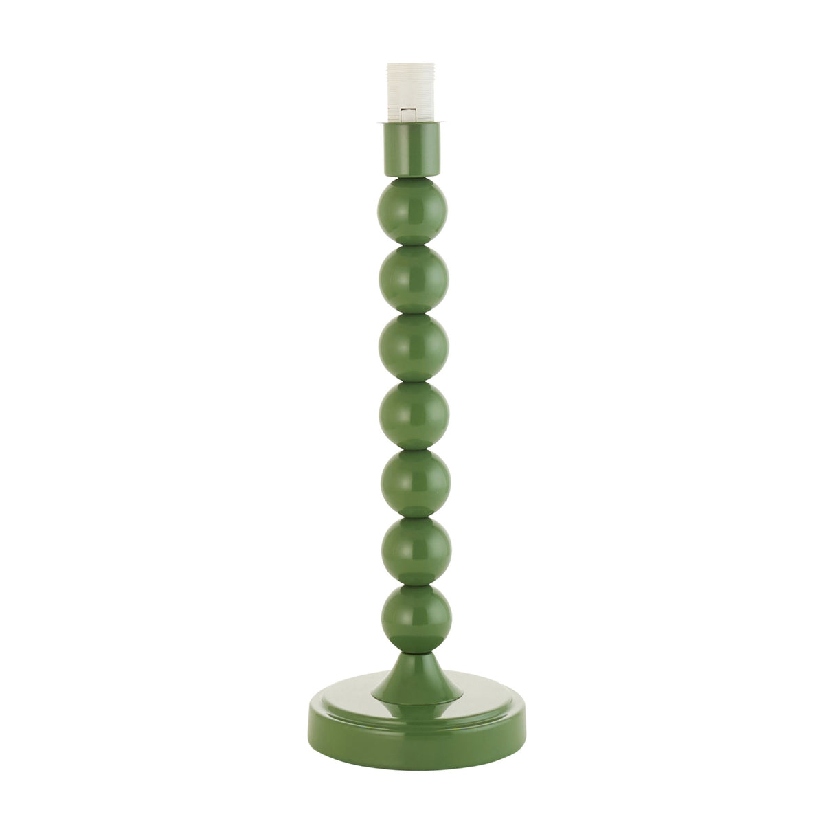 Higgledy Bobbin Table Lamp Base – Green