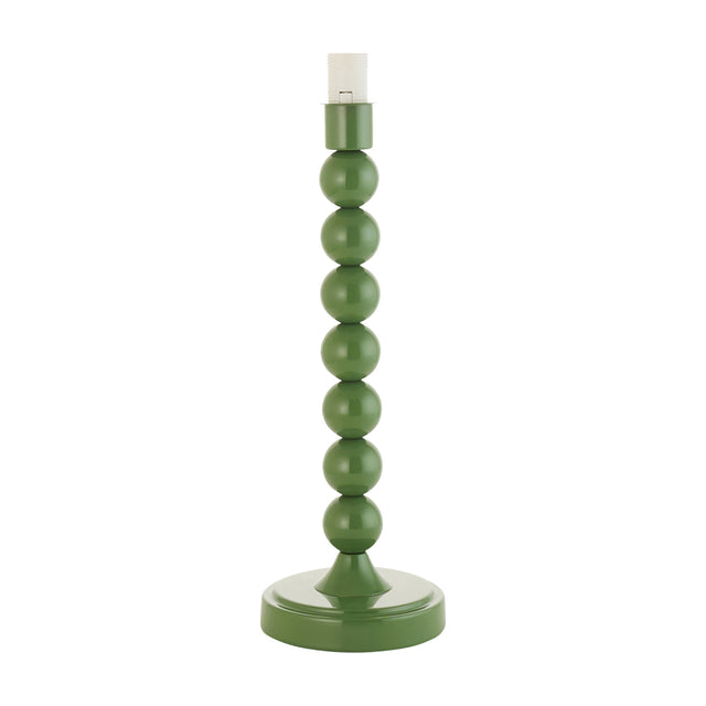 Higgledy Bobbin Table Lamp Base – Green