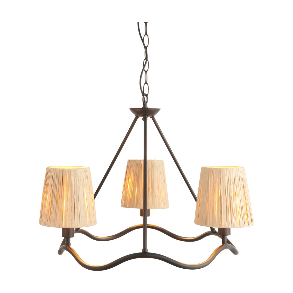 Wriggle Pendant Light 3 Light