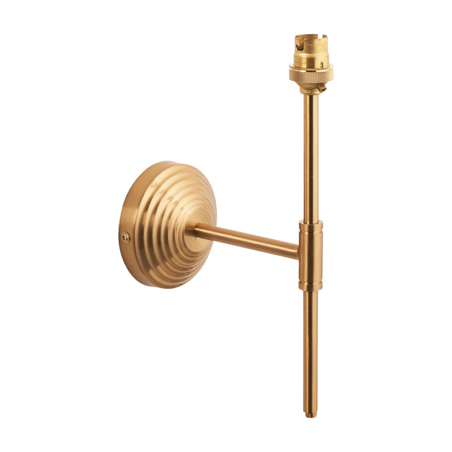 Obelisk T-Bar Wall Light Fitting – Brushed Brass