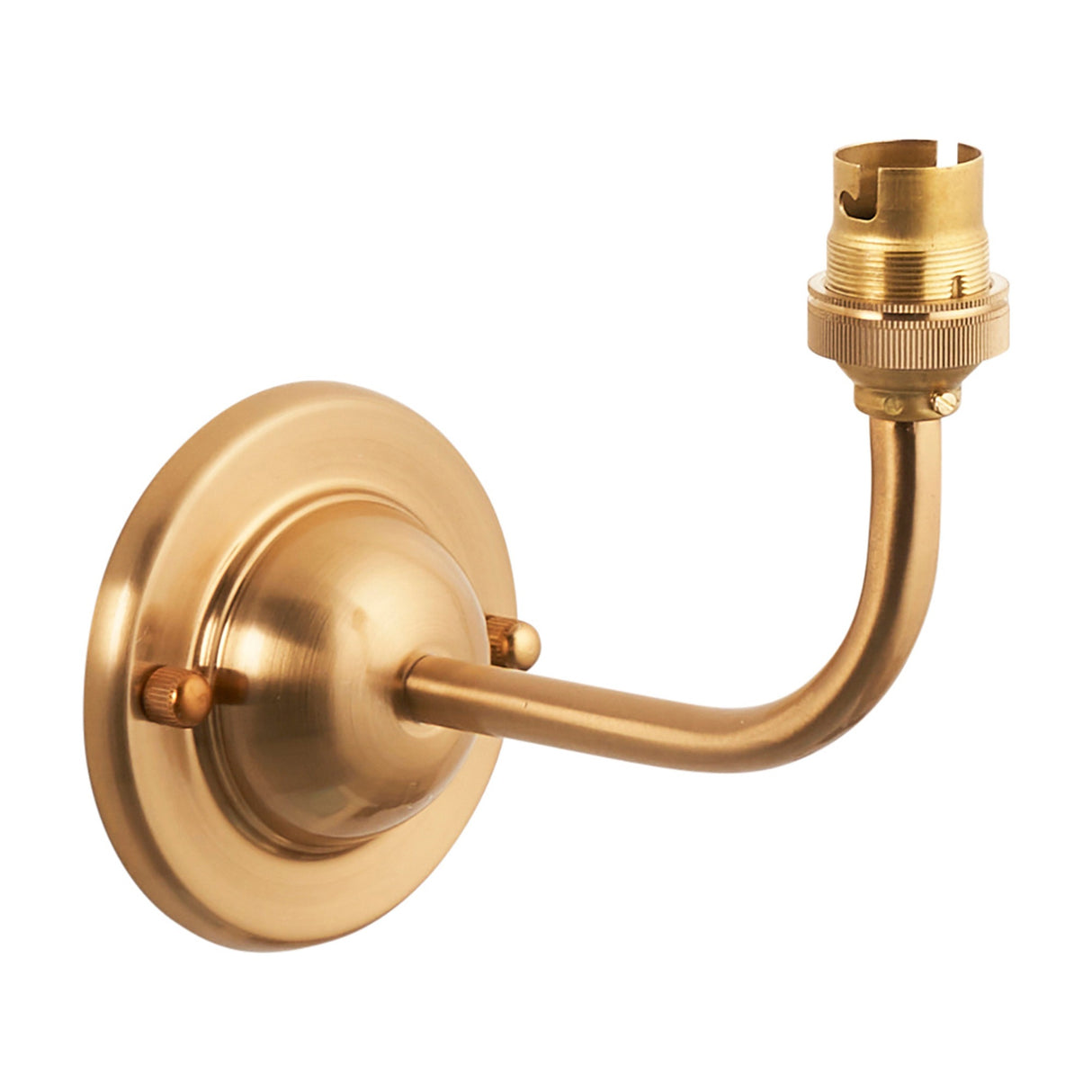 Dome Arc Wall Light 1 Light – Brass