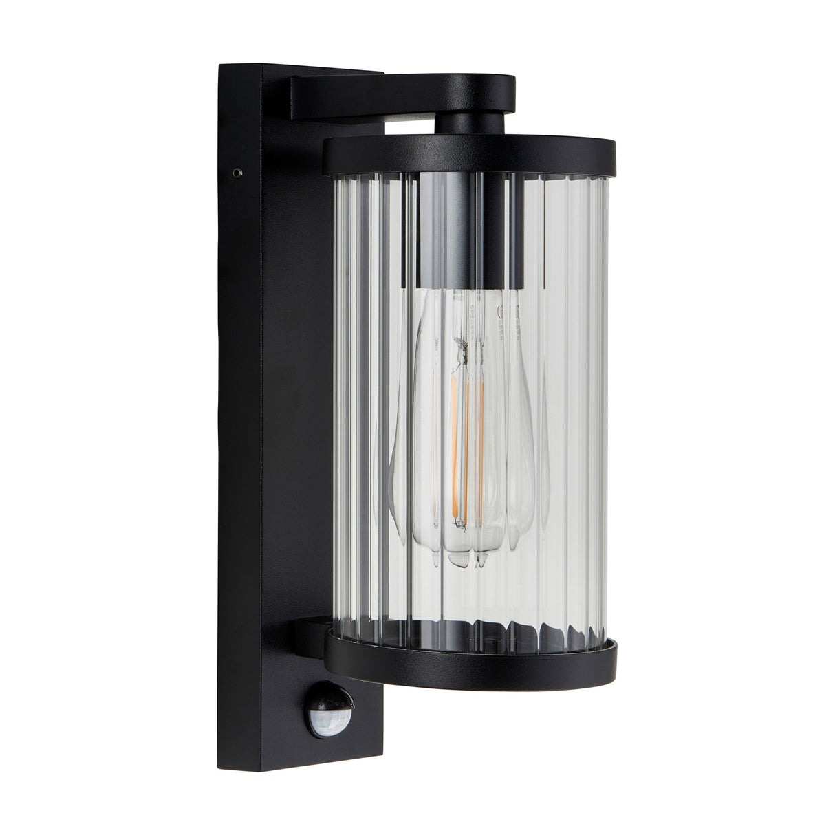 Newcombe Wall Light with PIR Sensor – Black