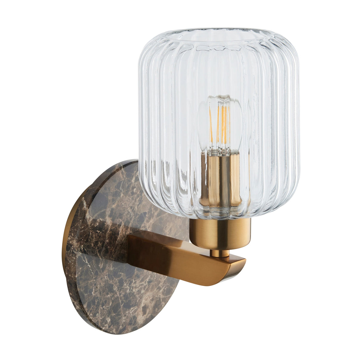 Travi Ribbed Wall Light