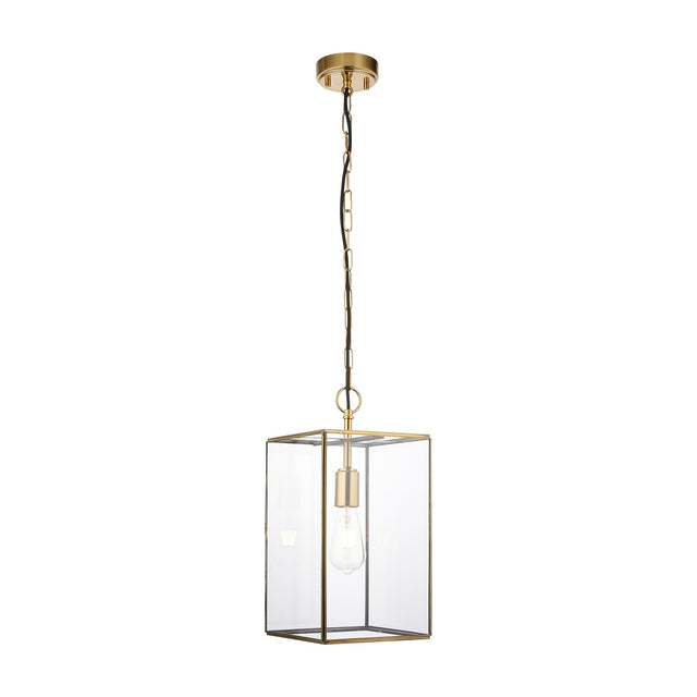 Hammond Grand Lantern Pendant Light – Antique Brass