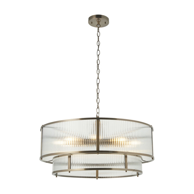 Ridgeton Tiered Pendant – Antique Brass