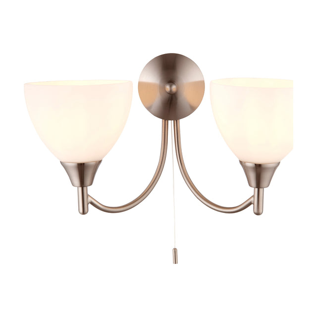 Alton Twin Wall Light with Pull Cord