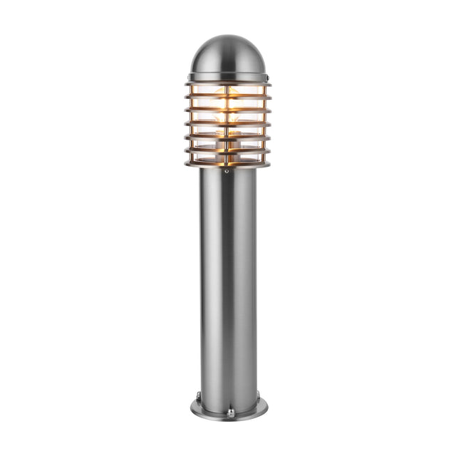 Louvre Bollard Floor Lamp – Stainless Steel