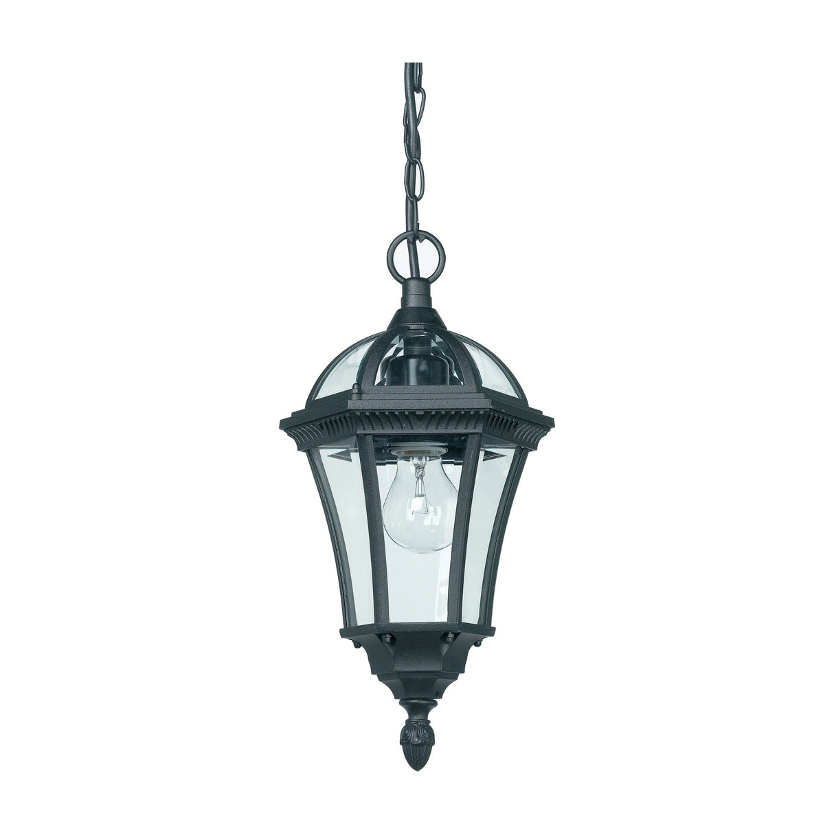 Drayton Outdoor Pendant Light – Black