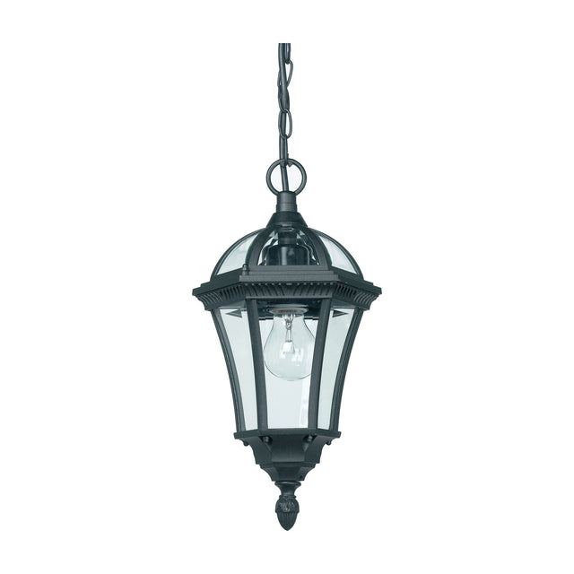 Drayton Outdoor Pendant Light – Black