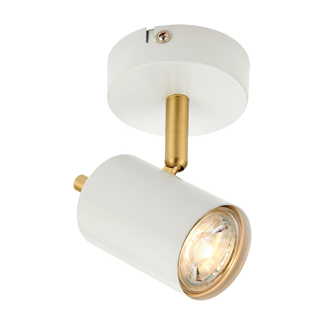 Gull Single Spot Lamp – White
