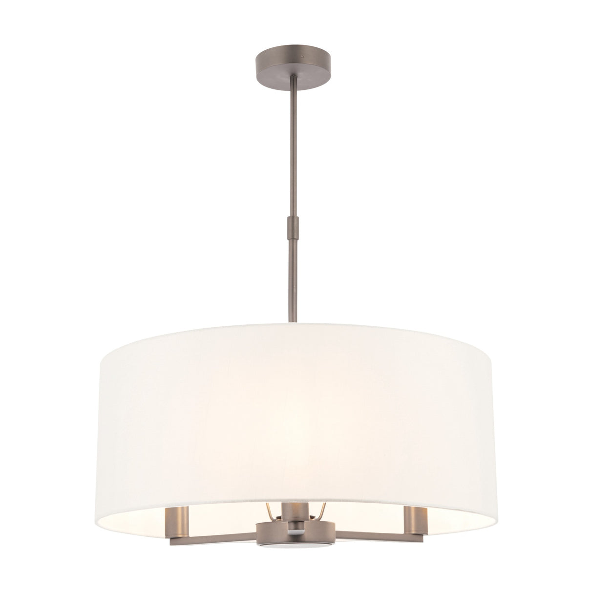 Daley 3 Light Pendant with Drum Shade