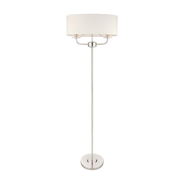 Nixon 3 Light Floor Lamp – Vintage White