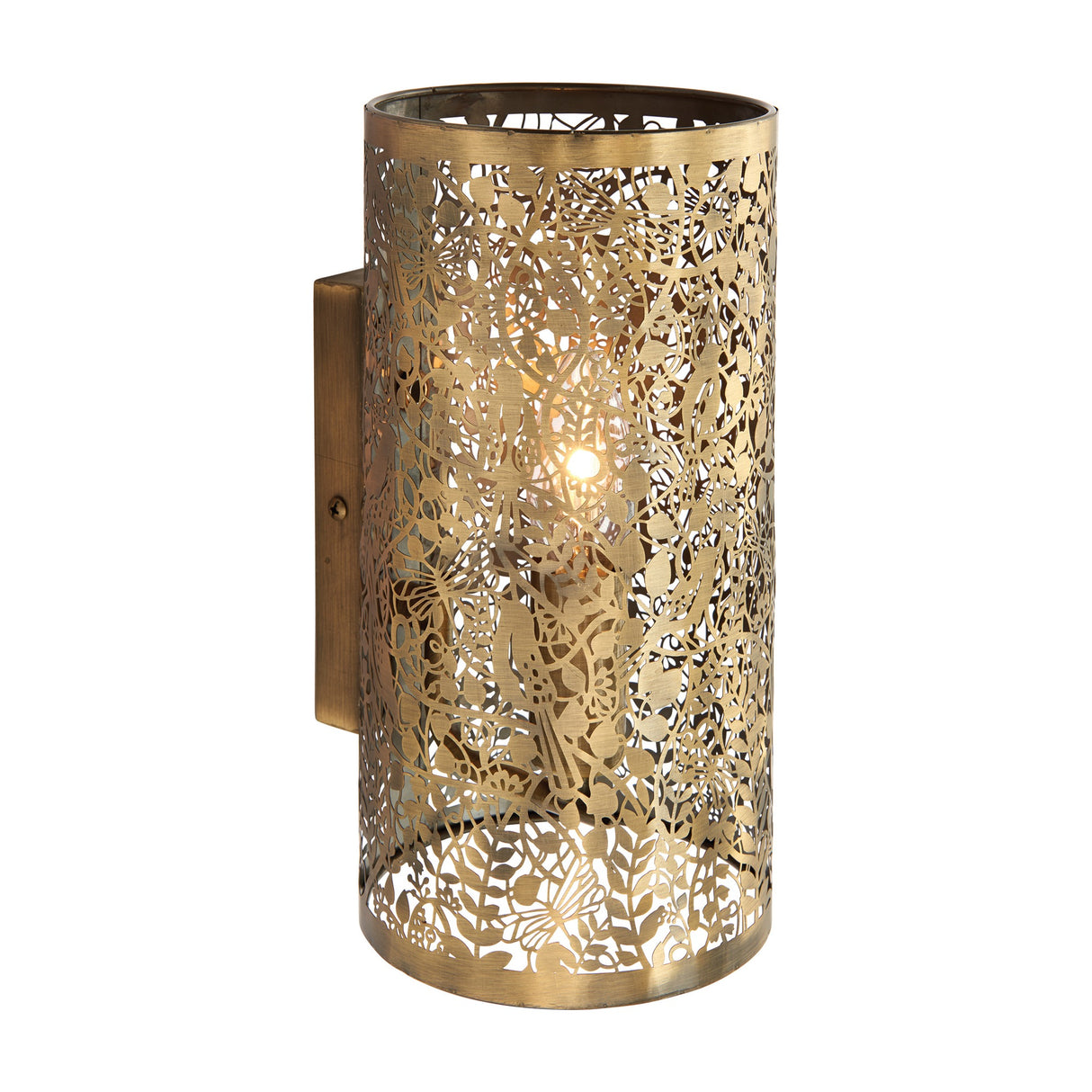 Secret Garden Wall Light – Antique Brass