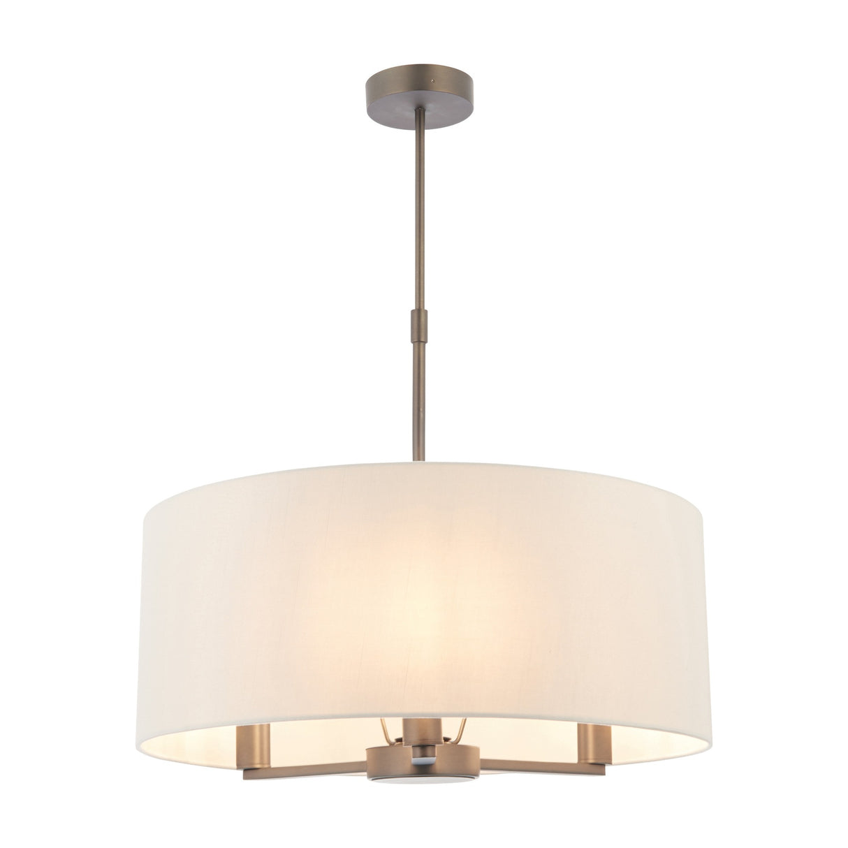 Daley 3 Light Pendant with Drum Shade