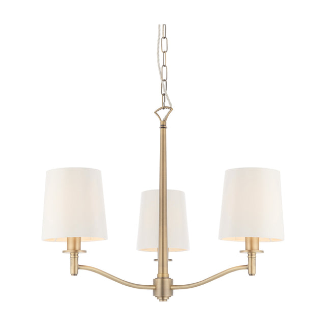 Ortona Pendant Light 3 Light – Antique Brass