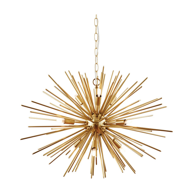 Orta Sputnik 8 Light Pendant – Brass
