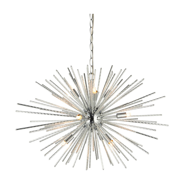Lena Sputnik Pendant 12 Light – Chrome