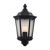 Burford Outdoor Wall Lantern with PIR Sensor – Black