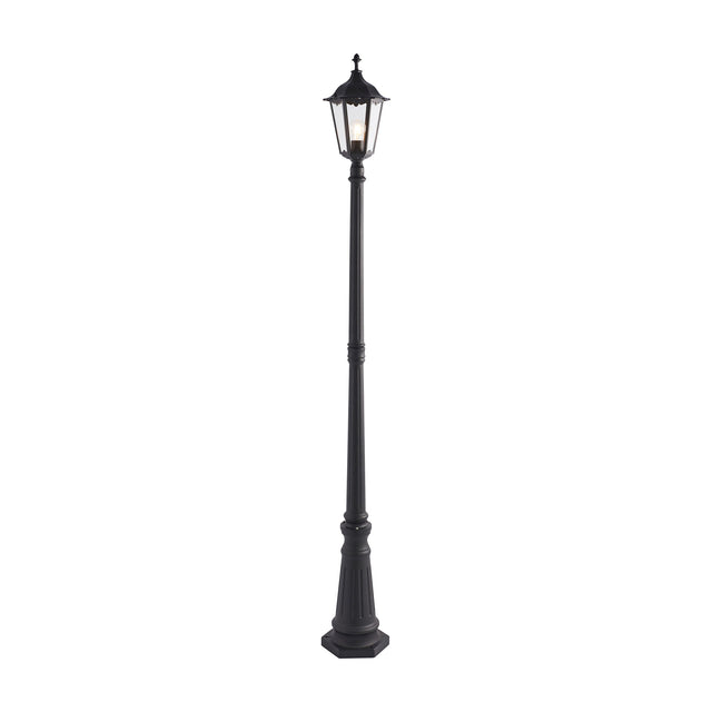 Burford Outdoor Lamp Post – Black