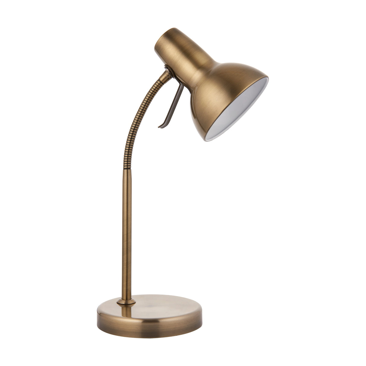 Amalfi USB Table Lamp – Antique Brass
