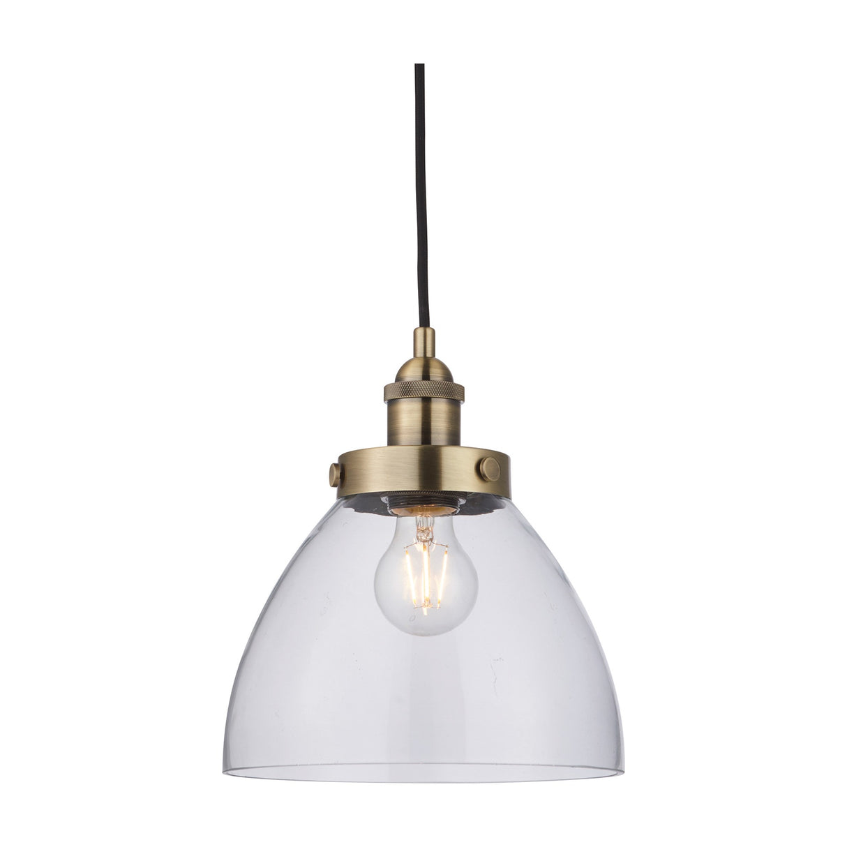 Hansen Glass Dome Pendant Light