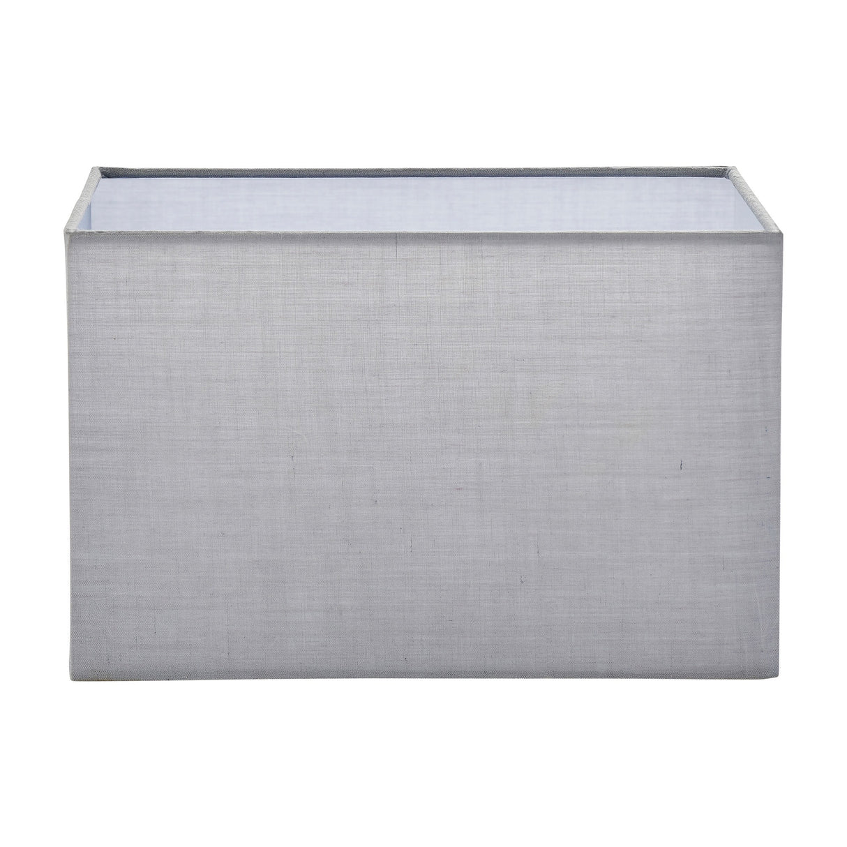 Rectangular Fabric Lamp Shade – Light Grey