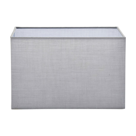 Rectangular Fabric Lamp Shade – Light Grey