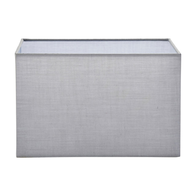 Rectangular Fabric Lamp Shade – Light Grey