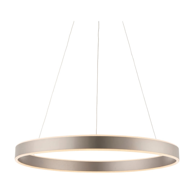 Gen LED Ring Pendant Light – Matt Nickel