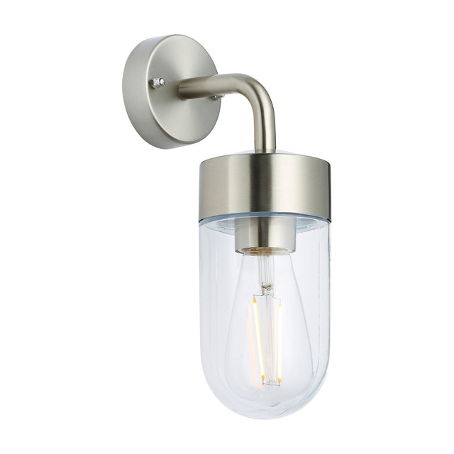 North Wall Light – Brushed Steel