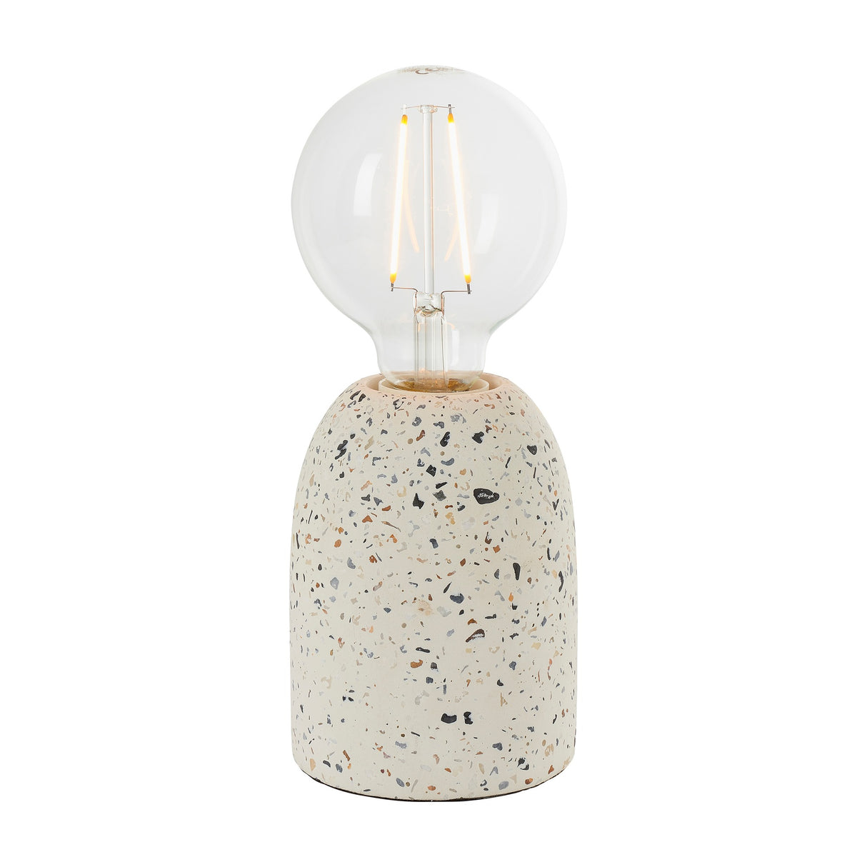 Terrazzo Table Lamp – White