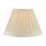 Chatsworth Pinch Fabric Lamp Shade – Ivory