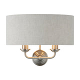 Highclere 2 Light Wall Light
