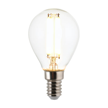 Filament LED Golf Ball Bulb E14 – Warm White