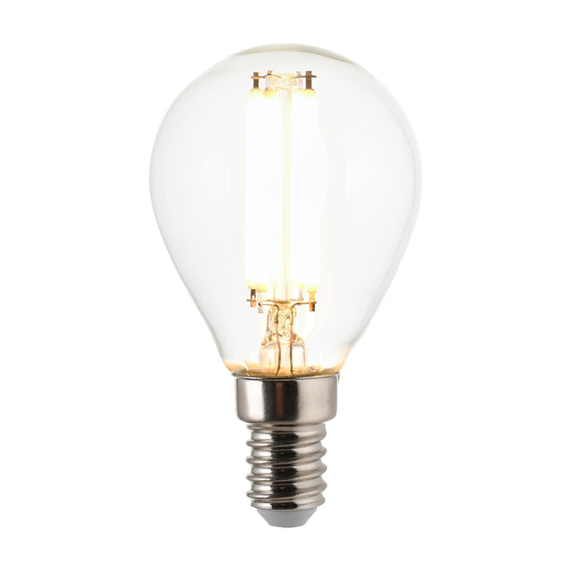 Filament LED Golf Ball Bulb E14 – Warm White