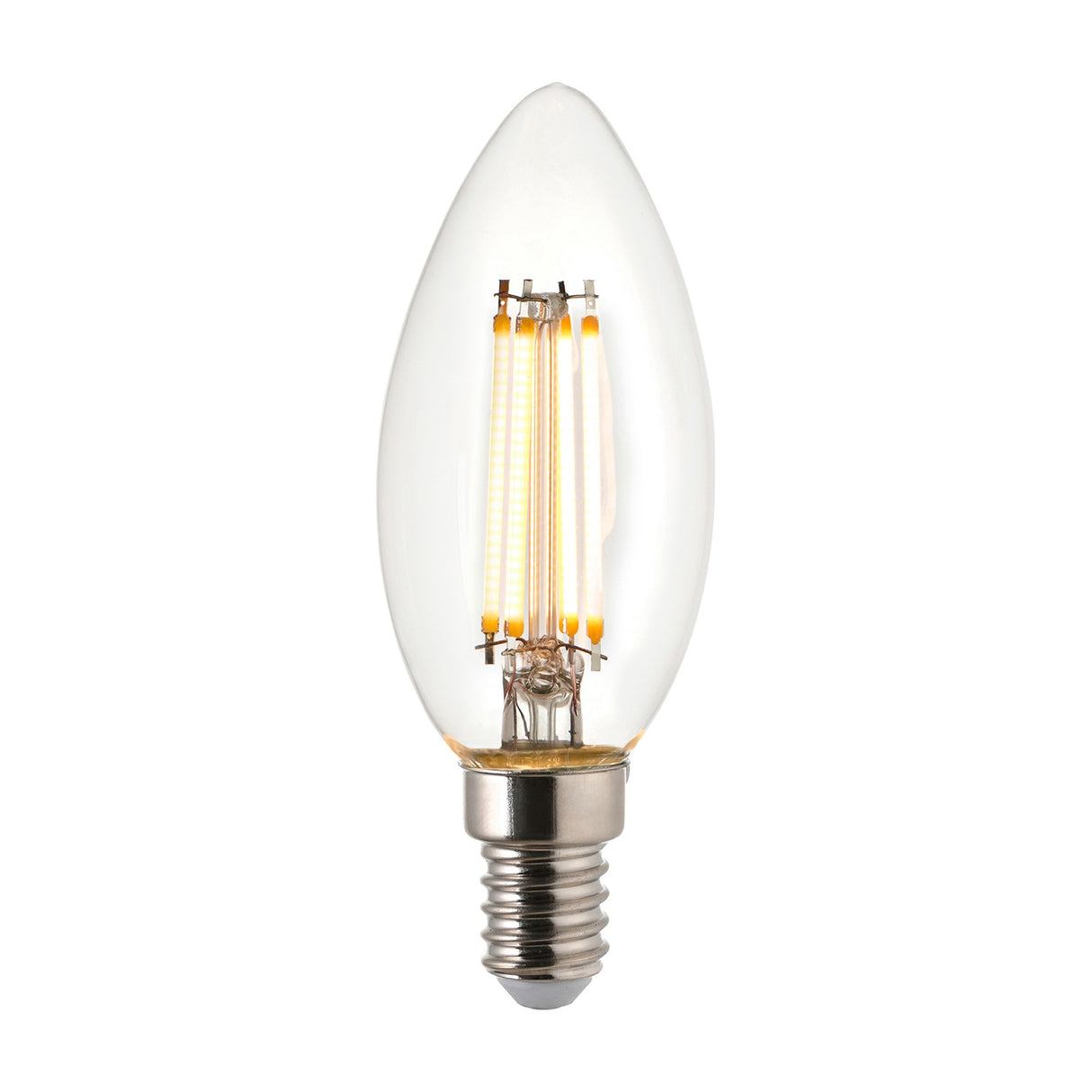 Ultra Efficient E14 LED Filament Candle Bulb – Warm White