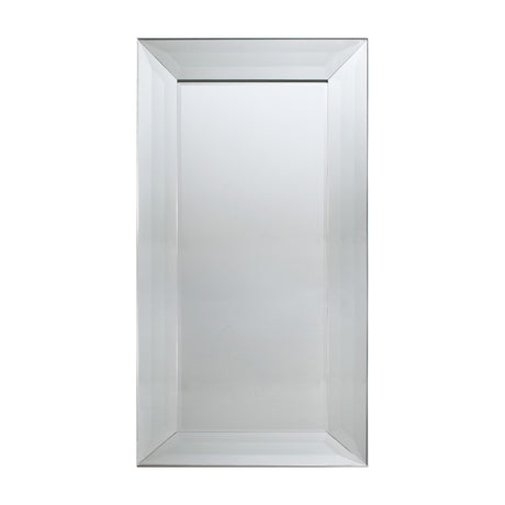 Ferrara Bevelled Leaner Mirror – Silver
