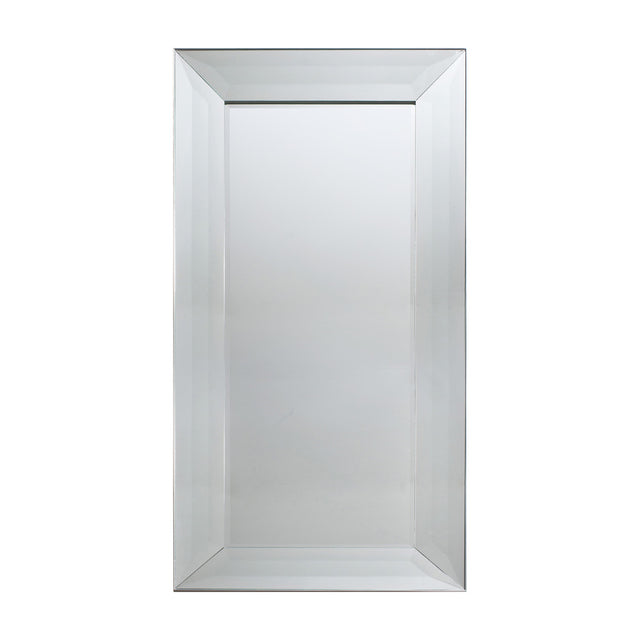 Ferrara Bevelled Leaner Mirror – Silver