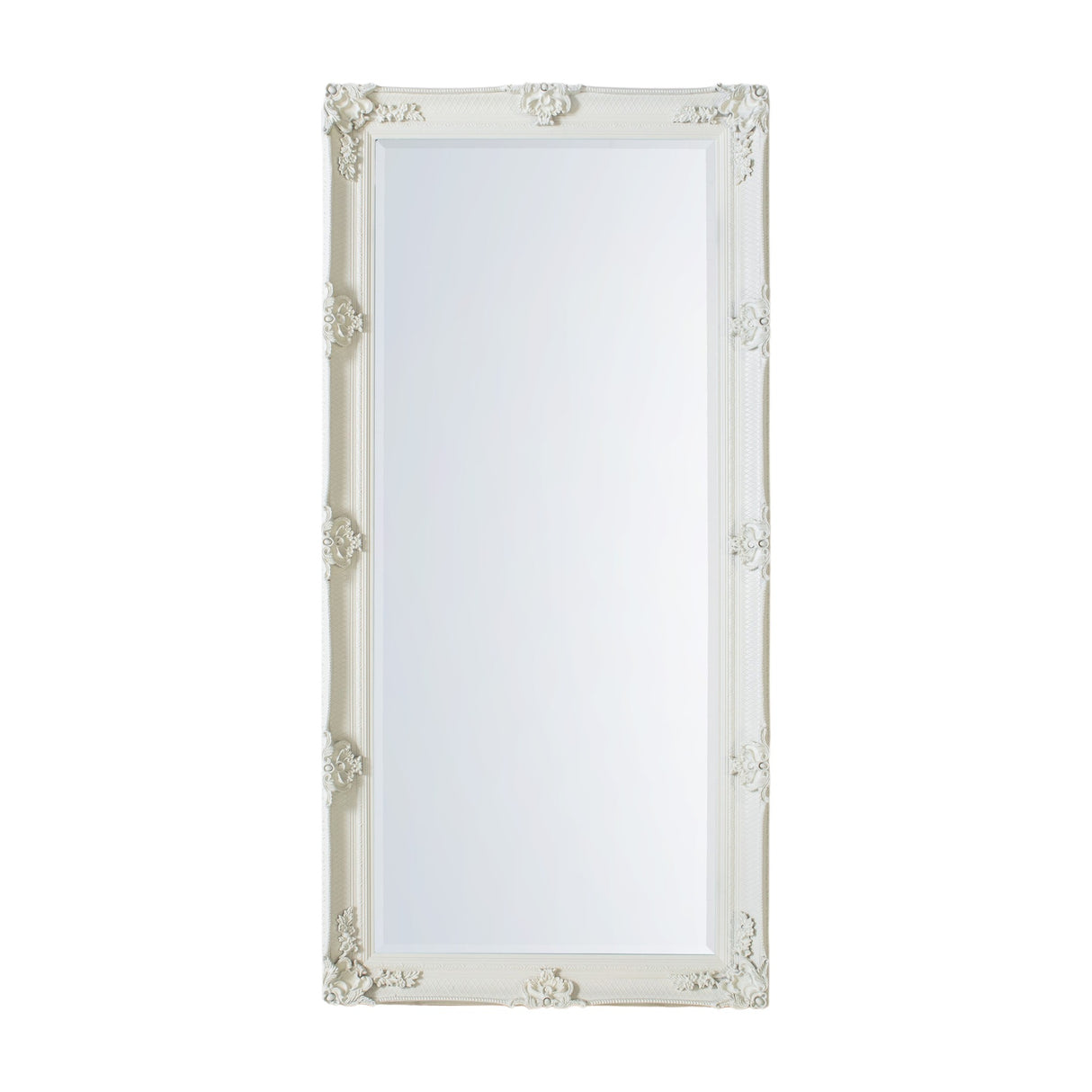 Full Length Leaner Mirror – Cream