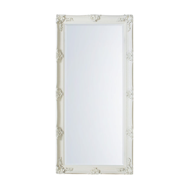 Full Length Leaner Mirror – Cream
