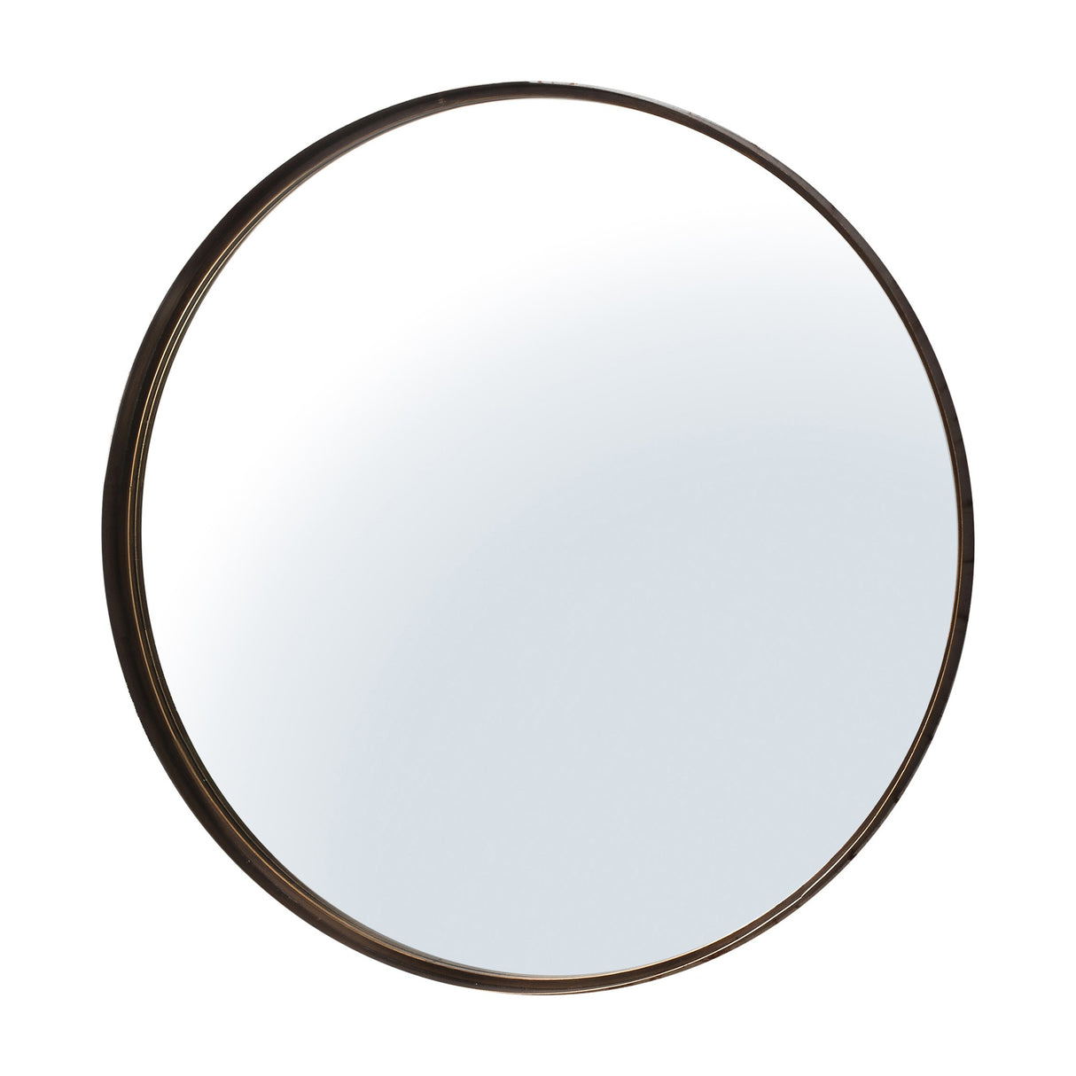 Greystoke Round Wall Mirror – Bronze
