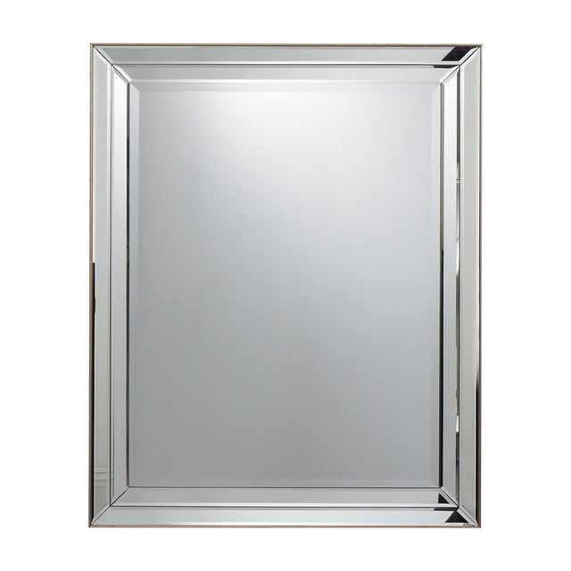 Roswell Bevelled Wall Mirror – Champagne