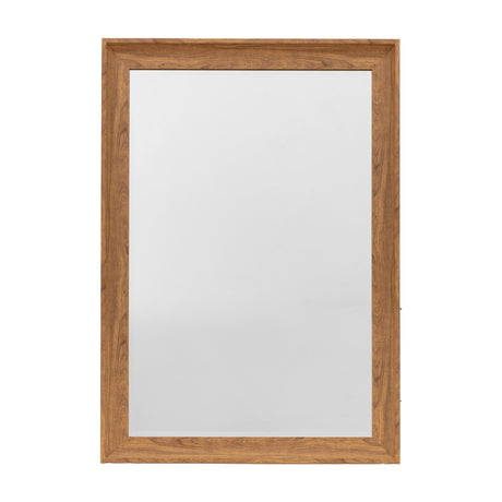 Fraser Rectangular Mirror – Natural Wood