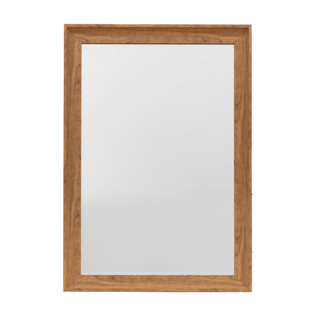 Fraser Rectangular Mirror – Natural Wood
