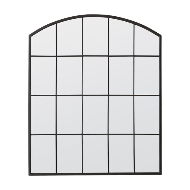 Rockford Arched Window Mirror – Black