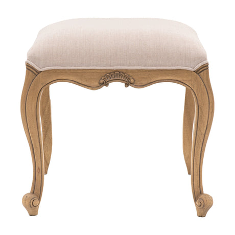 Chic Dressing Stool – Natural